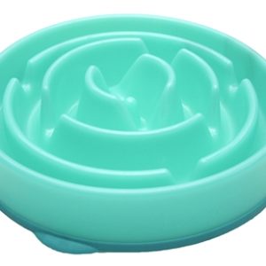 Slo-Bowl Feeder Drop Teal Lichtblauw 29x29X7 cm
