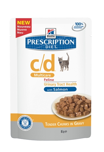 Hill's Feline C/D Multicare Zalm 12x85 gr