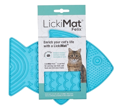 Lickimat Kat Felix Turquoise 22 cm