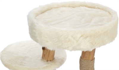 Trixie Krabpaal Santo Hout Creme 38x38X73 cm