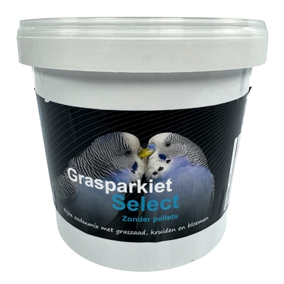 Hareco Grasparkiet Select Zonder Pellets 1,8 kg