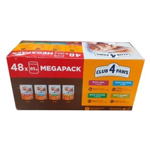 Club 4 Paws Megapack 48x85 gr