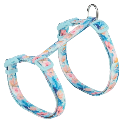 Trixie Kattentuigje Met Riem Flower Power Motief Assorti 35-59x1,3 cm
