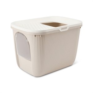 Savic Kattenbak Ease-In Wit / Mokka 58x39X39 cm