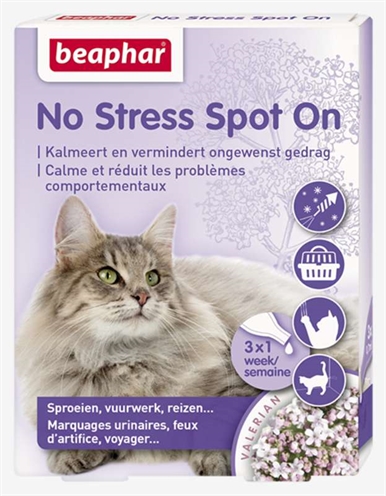 No Stress Spot On Kalmeert En Stimuleert Goed Gedrag Kat 3 Pip